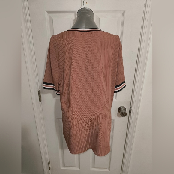 SHEIN Brown Boxy Short Sleeve T-Shirt - Picture 3 of 4